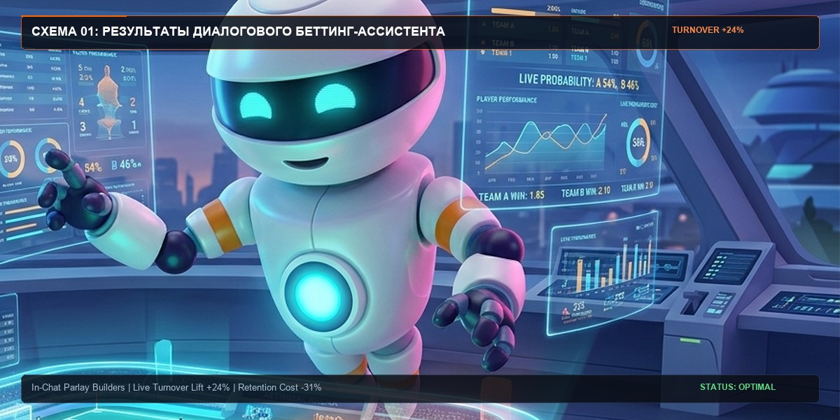 Схема 15: Конвейер диалогового формирования ставки и интеграции со спортивной линией букмекера