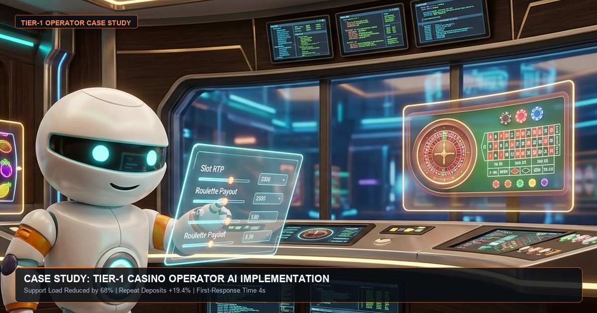 Кейсы казино: AI-боты, нагрузка поддержки и депозиты